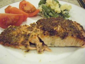 Grilled Salmon in Mustard Sauce 8