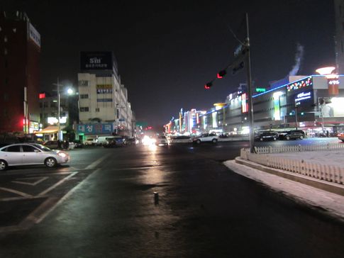夜の街を散策→夜中に屋台&激辛タコ鍋メシ→カジノ・ウォーカーヒル in 韓国ソウル3