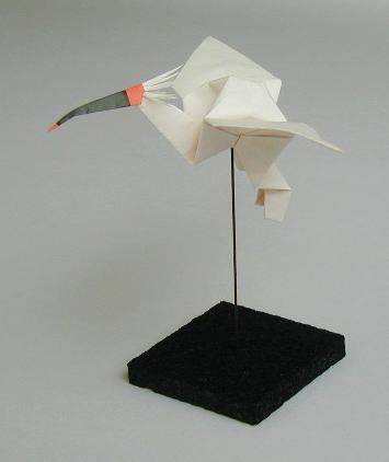 朱鷺の折り紙