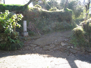 石井浅間神社の入り口